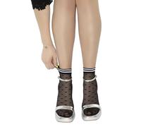 MANA MANA Pop Socks Donna Caviglia - Calzini Trasparenti Eleganti E Comodi Design Originale Pazzo Divertente Adatti A Tutti I Vestiti Ogni Occasione Made In Italy