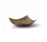 MANAFEEL Piatto da Portata di Frutta Piatto da frutta in metallo vecchio di lusso retrò leggero, stile Wabi-sabi, tavolo da caffè, decorazioni for il tavolo da pranzo Piatti di Frutta(Size:S)