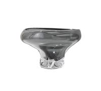 MANAFEEL Piatto da Portata di Frutta Piatto di frutta in vetro Semplice creativo Casa Soggiorno Tavolino Cucina Ciotola di frutta Vassoio portaoggetti Ornamenti Piatti di Frutta(Size:M)