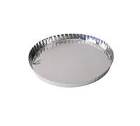 MANAFEEL Piatto da Portata di Frutta Semplice casa soggiorno tavolino rotondo piatto di frutta vassoio di stoccaggio torta ciotola di frutta da cucina in acciaio inossidabile Piatti di Frutta