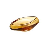 MANAFEEL Piatto da Portata di Frutta Semplice e moderno piatto da frutta in vetro, ornamenti fatti a mano, hotel, casa, soggiorno, tavolino, decorazione del piatto da frutta Piatti di Frutta(Size:B)