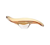MANAFEEL Piatto da Portata di Frutta Soggiorno Home Light Piatto da frutta di lusso Ornamenti in vetro cristallo Decorazione moderna e semplice for piatti da frutta in vetro Piatti di Frutta