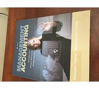 Management Accounting: Information for Decision-making and Strategy Execution