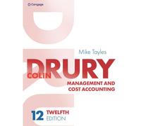 Management and Cost Accounting-Drury, Colin-Copertina flessibile
