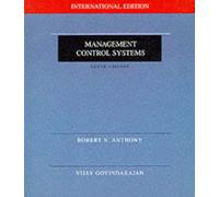 Management Control Systems