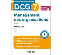 Management des organisations DCG 7: Manuel - Réforme