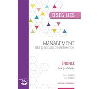 Management des systèmes d'information - Énoncé: Ue 5 du dscg