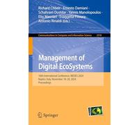 Management of Digital Ecosystems: 16th International Conference, Medes 2024, Naples, Italy, November 18-20, 2024, Proceedings: 2518