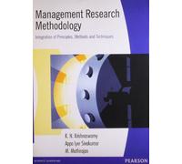 Management Research Methodology: Integration of Methods and Techniques