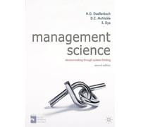 Management Science: Decision-making through systems thinking - NUOVO