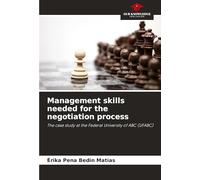 Management skills needed for the negotiation process: The case study at the Federal University of ABC (UFABC)
