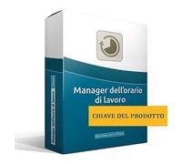 Manager dell’orario di lavoro | programma multiutente [link per scaricare il programma, senza CD]