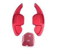 Manager Palette Cambio Leva Paddle Alluminio Rosso per Audi 2012 + A3-A6 S,Rn,Q