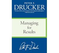Peter F Drucker Managing for Results (Tascabile)