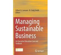 Managing Sustainable Business (Copertina rigida)