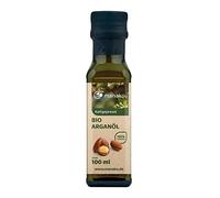 manako Olio di argan biologico dal Marocco, tostato, spremuto a freddo, 100% puro, flacone di vetro da 100 ml (1 x 0,1 l)