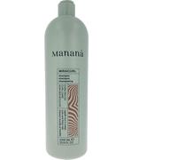 MANANA SHAMPOO per capelli ricci crespi Cheratina, Burro di Karitè e Olio di Canapa detergente idratante nutriente 1000 ml anti crespo cura riccio