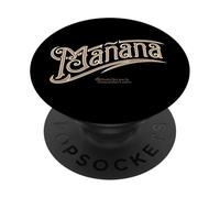 Mañana Vintage Look Lettering Mañana PopSockets PopGrip Adesivo