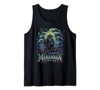 Manannán Sea Witch Lord Celtico Oceano Dio Mitologia Canotta