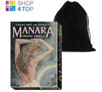MANARA EROTIC Oracle Cards Chakras Eros E Astrology Lo Scarabeo Con Sacchetto