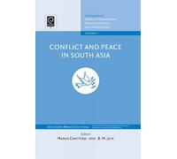 Manas Chatterji B. M. Jain Conflict and Peace in South Asia (Copertina rigida)