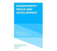 Manas Chatterji Disarmament, Peace and Development (Copertina rigida)
