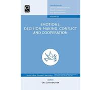 Manas Chatterji Emotions, Decision-Making, Conflict and Coope (Copertina rigida)