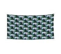 Manatee Animals Vitello Stampa Halloween Banner Perfetto per Halloween Natale Design su un solo lato Forniture di decorazione del partito