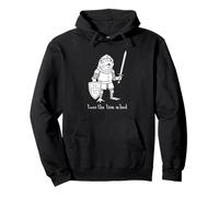 Manatee Knight è Il Meme Medievale di Generazione Z di «tism m'lord» Felpa con Cappuccio