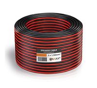 MANAX® Cavo altoparlante 2 x 1,5 mm² rosso/nero 20 m anello
