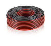 MANAX® Cavo per altoparlante CCA 2 x 1,5 mm² rosso/nero 20 m anello