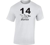 MANBAO Fernando Alonso 14 Fi Mens T-Shirt Size S