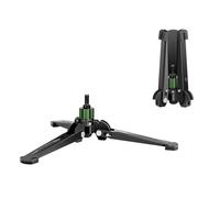 Manbily M-2 Mini treppiede base per monopiede 3/8" vite treppiede desktop con tre piedi (verde)