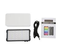 Manbily Mfl-02 Rgb Fill luce con morbido luce copertura 3000K-6500K | Rgb Full Color Led video luce,Abs,5W,Compatibile 5W 5V,Trasporto 3000K,Ra95 ultra alta,Compatibilità 3000K