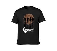 MAnboc Clockwork Orange Silhouettes T-Shirt Unisex Gift Men's White Tees L