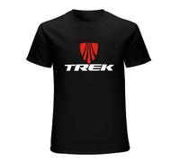 MaNboc Trek Bicycle Bike T-Shirt Mens Unisex Black Tees L