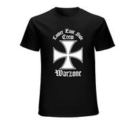 MaNboc Warzone Band T-Shirt Mens Unisex Black Tees 3XL