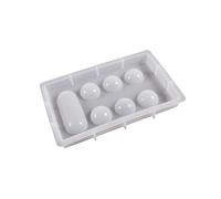 Mancala Game Stampo in resina siliconica Mancala Pietre epossidiche con kit di viti Consiglio per feste in famiglia Bordo artistico in silicone Fornitura di gioielli in resina
