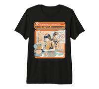 Mancanza di Auto Consapevolezza Vintage Scienza Sarcasmo Grafico Maglietta Premium