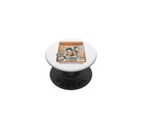 Mancanza Di Auto Consapevolezza Vintage Scienza Sarcasmo Grafico PopSockets PopGrip Adesivo