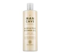 ManCave Bagnoschiuma Uomo all'Aloe e Pino 500ml, Doccia Schiuma Gel Pelli Sensibili, Senza Solfati, Formulazione Naturale, Gel Doccia Vegano, Tubo in Plastica Riciclata, Prodotto in Inghilterra