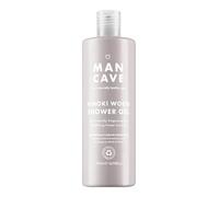 ManCave Bagnoschiuma Uomo Hinoki Wood 500ml, Gel Doccia con note di Hinoki, Cedro e Muschio, Formula Naturale, Senza Solfati, Doccia Schiuma Vegano, Plastiche Riciclate, Prodotto in Inghilterra
