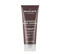 ManCave Blackspice Balsamo Barba 100ml, con L-Arginina, Olio di Canapa e Burro di Karité, Favorisce la Crescita della Barba, Vegano, Plastica Riciclata, Made in England