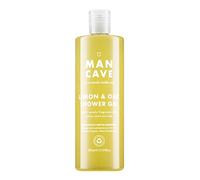 ManCave Gel doccia da uomo al limone e quercia, aroma rinfrescante con olio di limone, bergamotto e rosmarino, senza solfati e parabeni, naturale, vegano, cruelty free, 500 ml