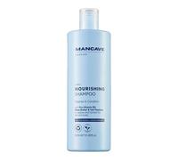 ManCave Nourishing 2-in-1 Shampoo 500ml, Fortifica e Idrata, Olio di Argan, Peptidi di Avena, Anti-Forfora, Pantenolo e Burro di Karité, Prodotto nel Regno Unito