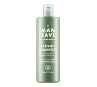 ManCave Shampoo Caffeina Uomo 500ml, con Caffeina, Pantenolo e Vitamina E, Favorisce la Crescita Sana dei Capelli, Senza Solfati, Naturale, Vegano e Cruelty Free