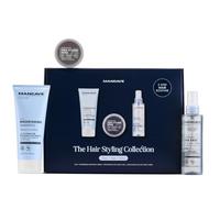ManCave The Hair Styling Collection Set Regalo, Shampoo, Pasta e Spray | Shampoo 2 in 1 200 ml con pro-vitamina B5, pasta al burro di karité 75 ml, spray sale marino con caffeina 150 ml. Set regalo