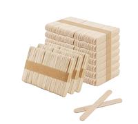 MANCHAP 1000 mini bastoncini in legno per lecca-lecca da 6,3 cm, 65 x 10 x 2 mm, bastoncini legno gelato, bastoncini naturali per lecca-lecca, bastoncini per ghiaccioli, per fai da te e arti