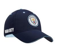 Manchester City F.C. Cappello da baseball per ragazzi con cinturino regolabile cappello da sole per bambini adolescenti blu navy, Marina Militare, Taglia unica
