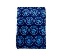 Manchester City FC Pile Coperta Large Divano Copriletto Calcio Cameretta Bambini